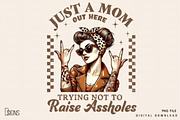 Vintage Mothers Day Funny Mama Bundl, a Product Mockup by Design Station (Thumbnail 5 of 10)