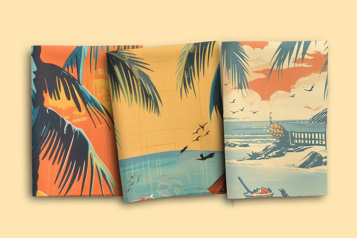 Retro Tiki Paradise, a Background Graphic by Curve Design (Photo 3 of 7)