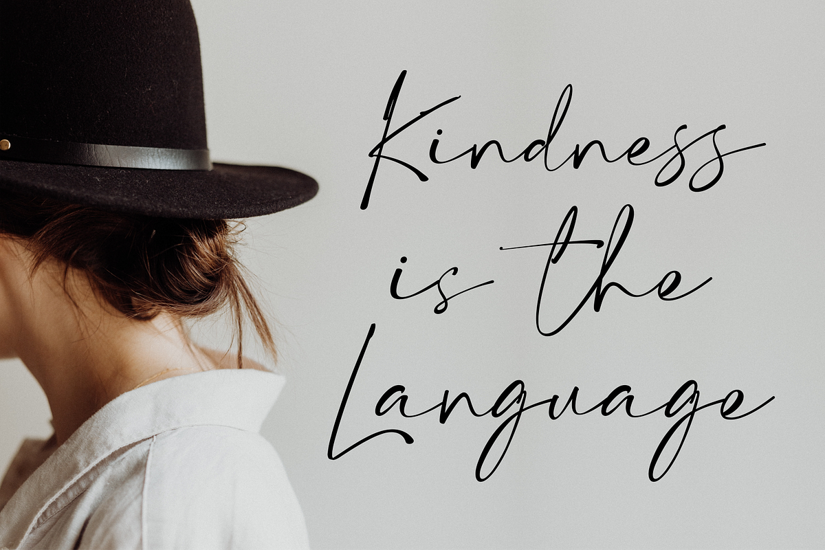 Hey Lovely - Chic Calligraphy, a Script Font by 50Fox (Photo 10 of 17)