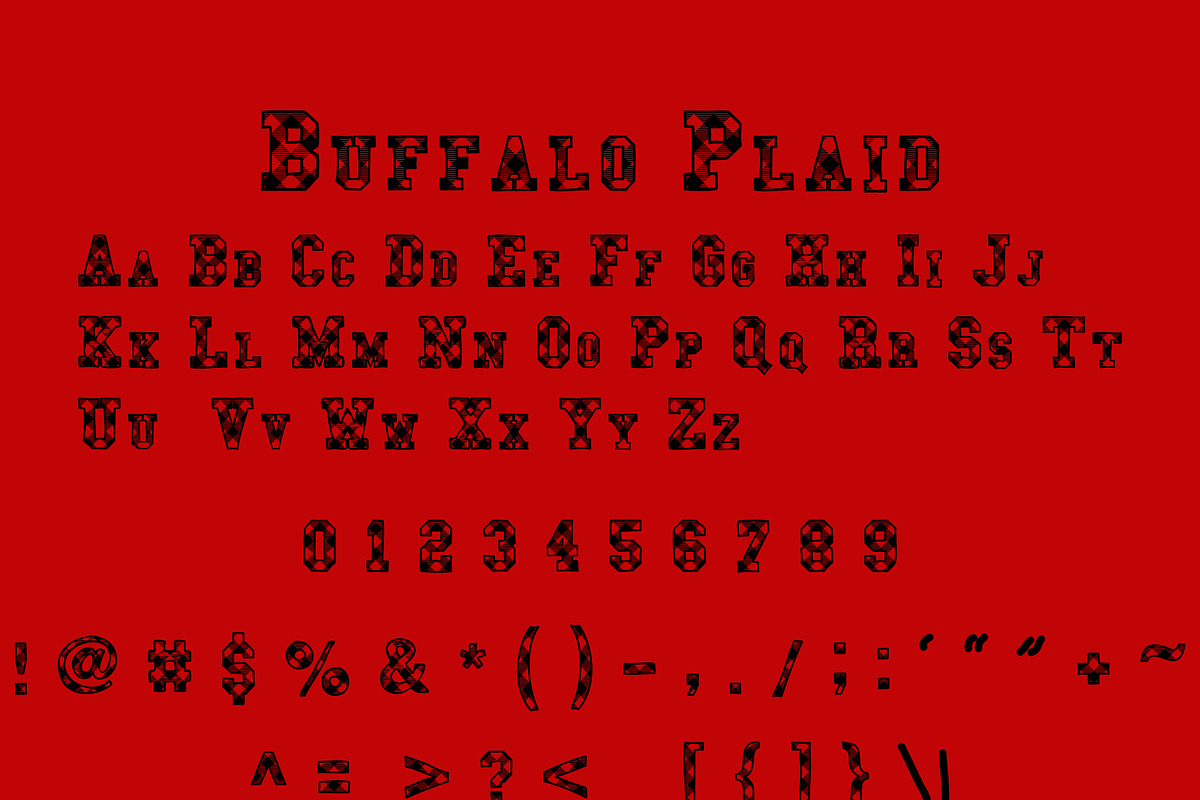 Buffalo Plaid preview 2
