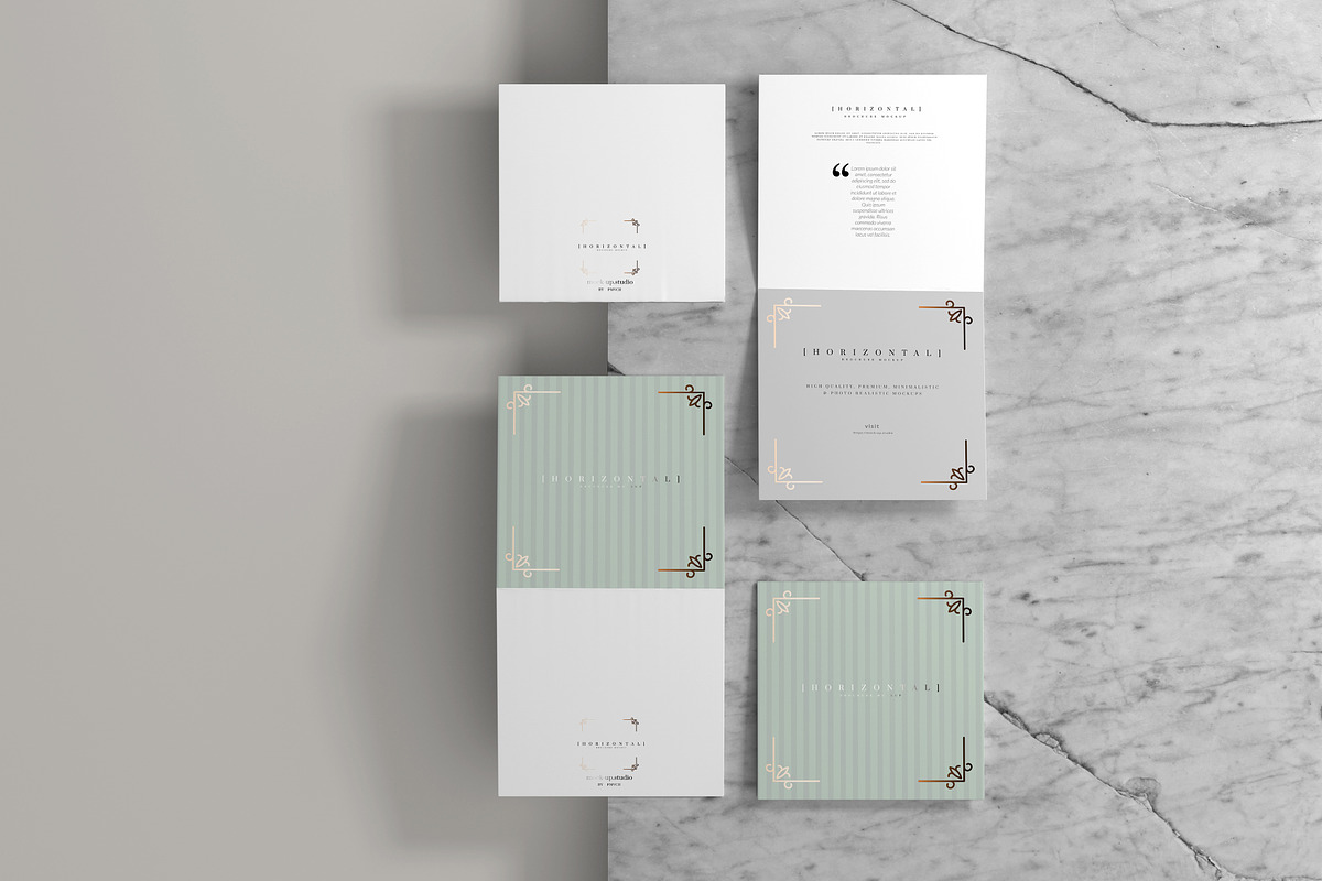 165 Brochure Mock-ups Big Bundle, a Print Template by pmvch (Photo 154 of 170)