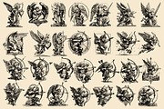 Medieval Love illustrations, a Decorative Illustration by Nocturnal Wolf (Thumbnail 13 of 16)