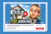 Real estate youtube thumbnail design, a Social Media Template by Workhu (Thumbnail 2 of 2)