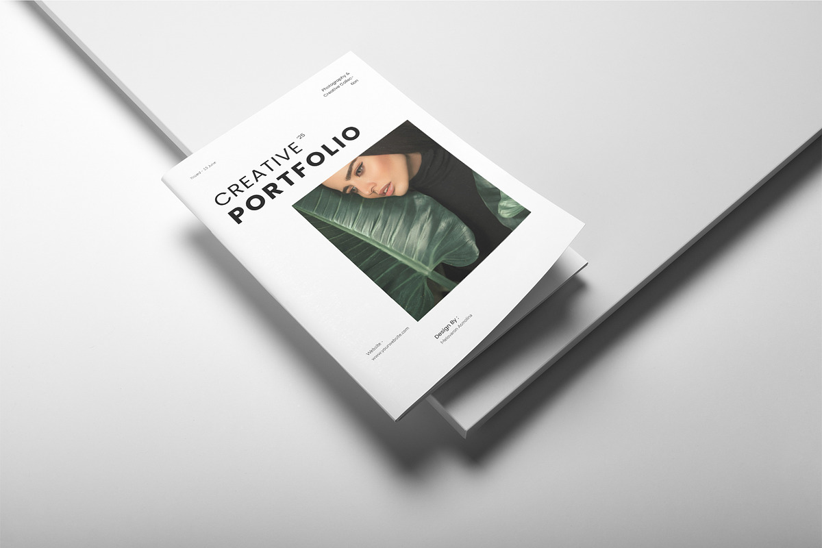 Creative Portfolio Template, a Magazine Template by DesignCrest (Photo 3 of 14)