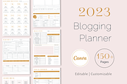 2023 Blogging Planner, a Stationery Template by Marketing Templates Co. (Thumbnail 1 of 11)