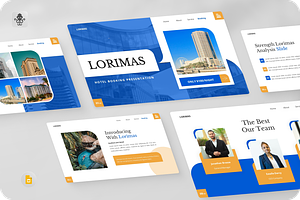 Lorimas - Hotel Booking Google Slide, a Presentation Template by SquidPixey