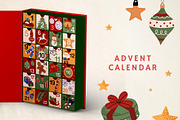 Christmas Illustration Bundle, a Seasonal Illustration by AnbyArt (Thumbnail 4 of 8)