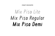 Pisa — A Leaning Monoline Sans Serif, a Handwritten Font by Mix Fonts (Thumbnail 3 of 3)