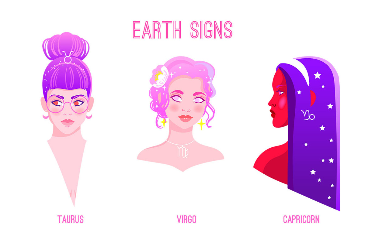 12 Magical Zodiac Girls, an Object Graphic by Anastasia (Photo 6 of 6)