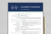 Nurse Resume | Medical CV Template, a Resume Template by Klamp Studio (Thumbnail 2 of 9)