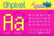 Ohpixel - Pixel Display Font, a Sans Serif Font by Artisan Themes (Thumbnail 2 of 11)