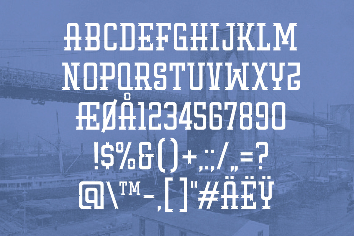 Fellars Typeface preview 6