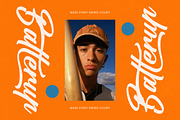 Kickballs United Bold Calligraphy, a Script Font by stylishtype.co (Thumbnail 18 of 20)
