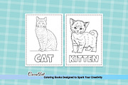 Cozy Life Coloring Pages Bundle, an Animal Illustration by DesignDevisers (Thumbnail 4 of 10)