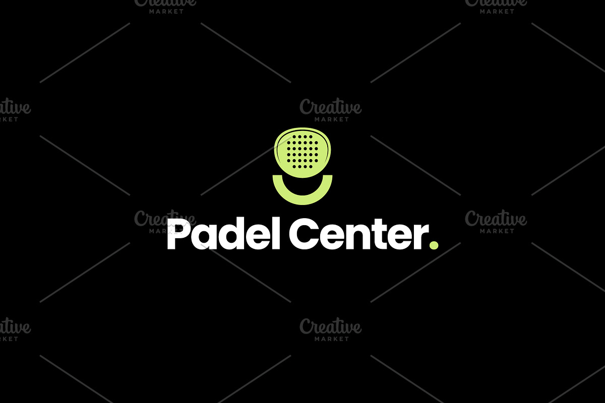 Padel Center Sport Club Modern Logo, a Branding & Logo Template by Dyn Studio (Photo 1 of 2)