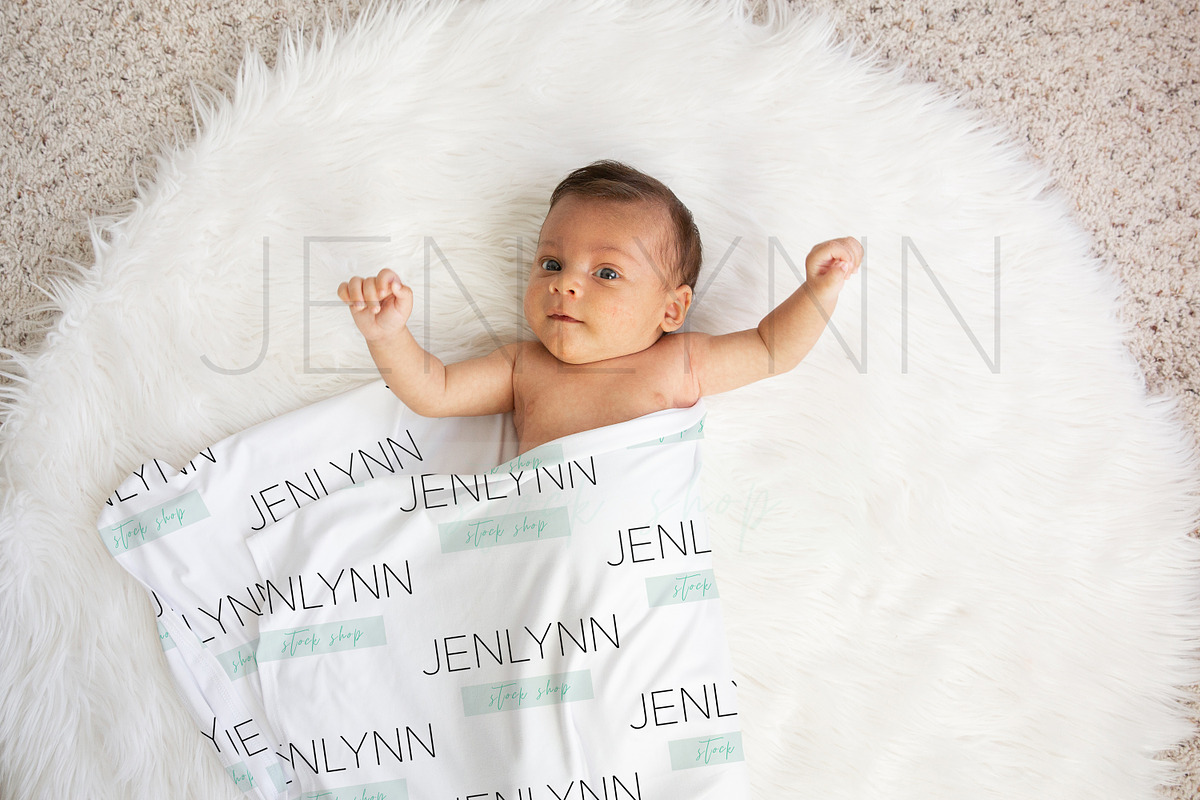 Stretch Jersey Blanket Mockup #BL11, a Product Mockup by JENLYNN Stock Shop (Photo 1 of 5)