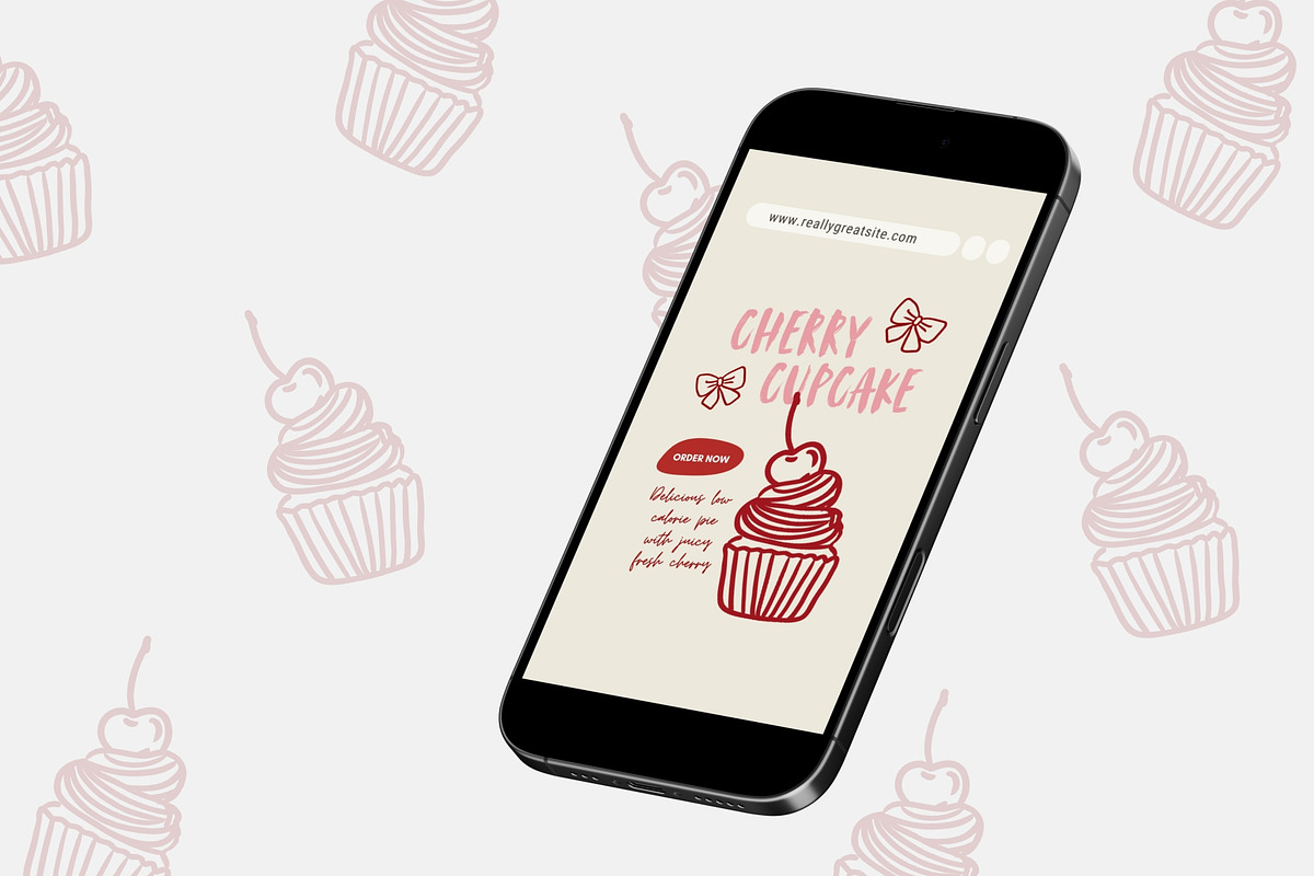 Cherry Vibe Cute Outline Clipart Set, an Object Graphic by Kristina Chistiakova (Photo 5 of 7)