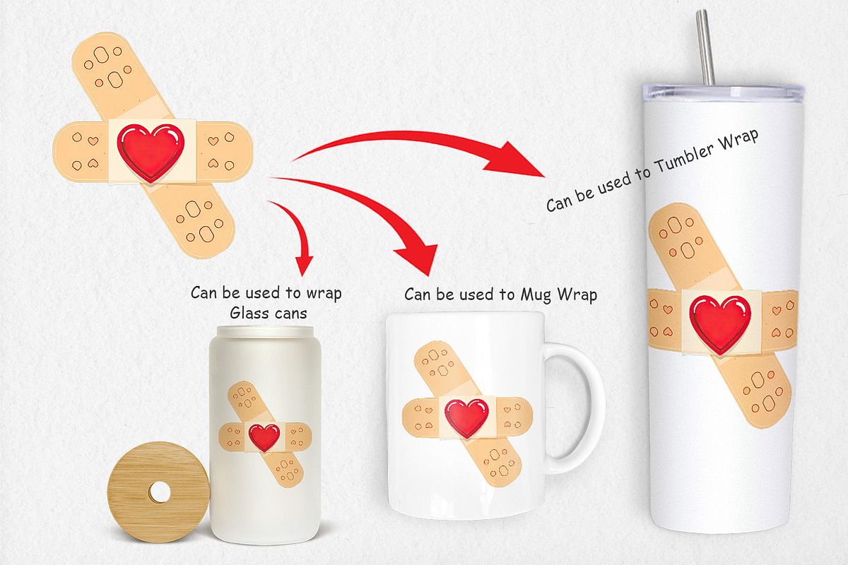 Medical Bandage Clipart, a Graphic by Artnoy (Photo 4 of 5)