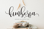 Kimberia Script, a Script Font by Lettersams (Thumbnail 1 of 11)