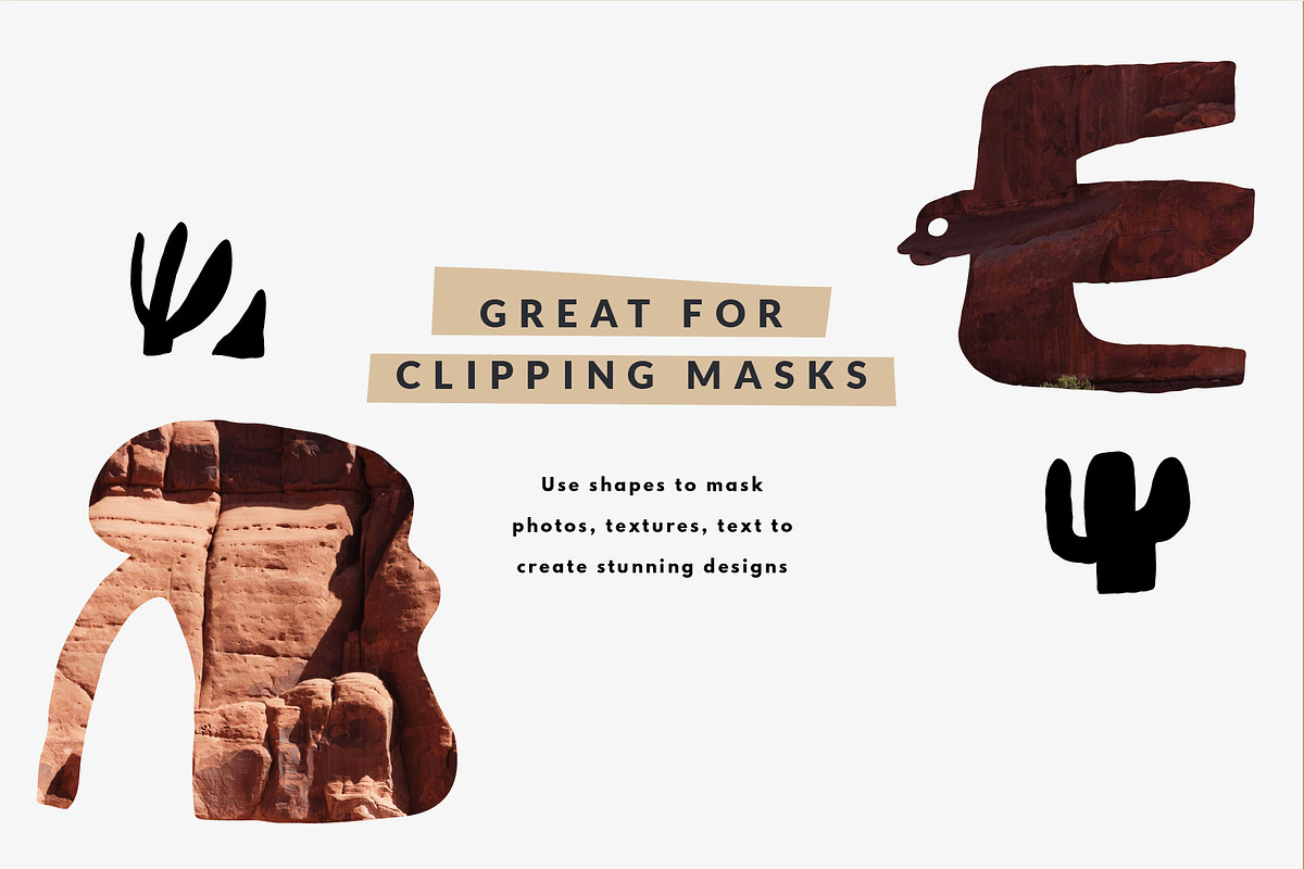 ARIZONA SHAPES | 150+ ILLUSTRATIONS, a Decorative Illustration by Favete Art (Photo 13 of 15)