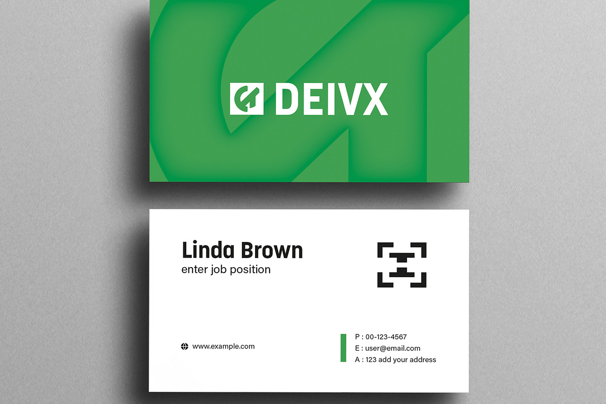 Modern Business Card Template, a Business Card Template by MightyDesign (Photo 3 of 6)