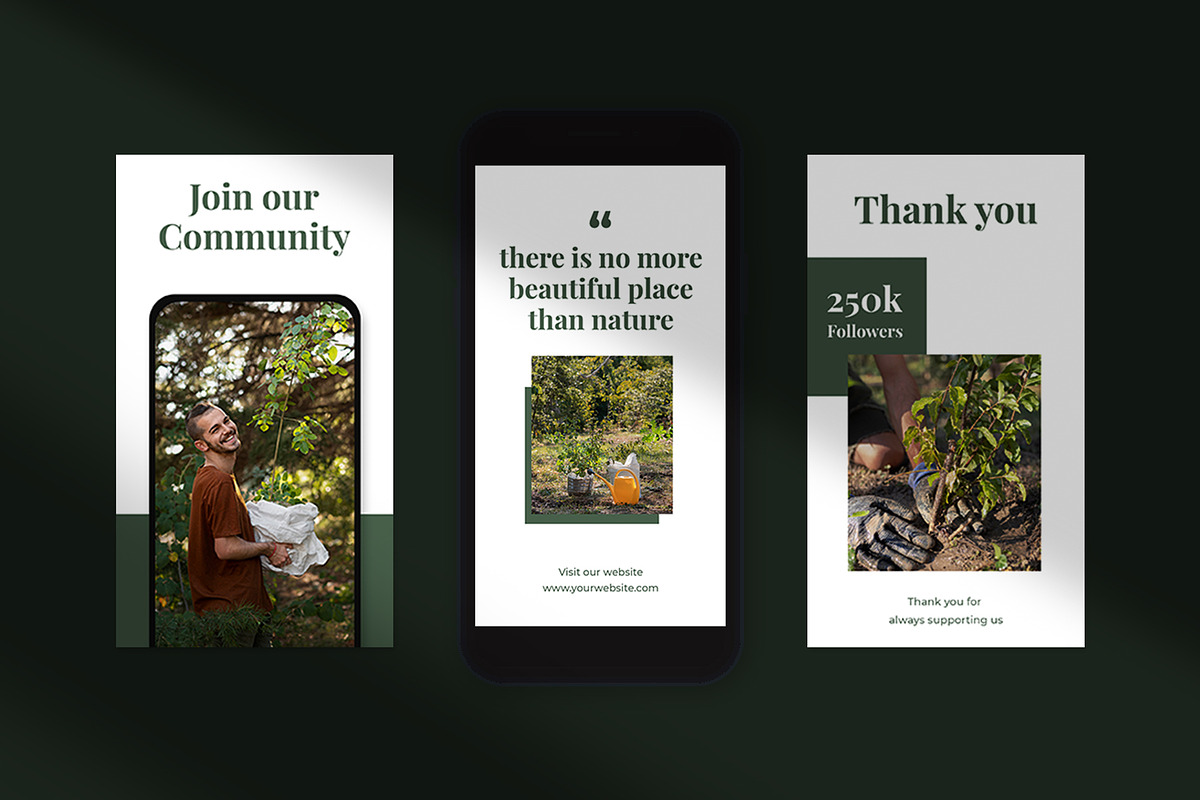 Dhara - Nature Social Media Pack, a Social Media Template by Neetlabs Studio (Photo 5 of 5)