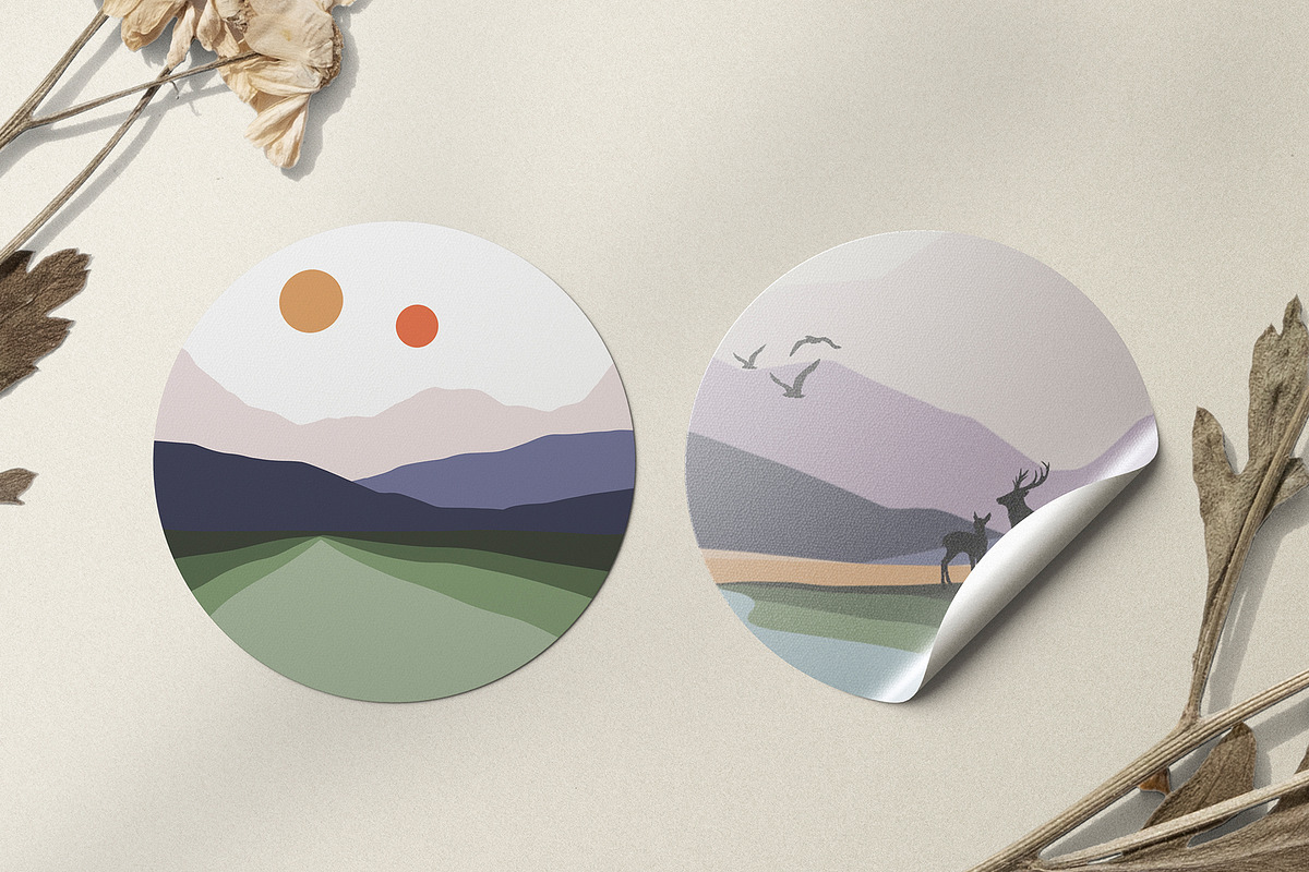 Landscape Creator, an Animal Illustration by Alina Sh (Photo 10 of 12)