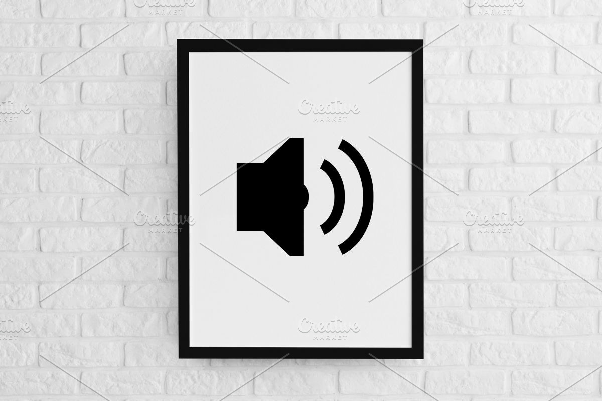 Sound Silhouette SVG, a Technology Illustration by newminddesign (Photo 2 of 3)