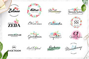 50 Premade Feminine Logos, a Branding & Logo Template by Birka Studio (Thumbnail 2 of 8)