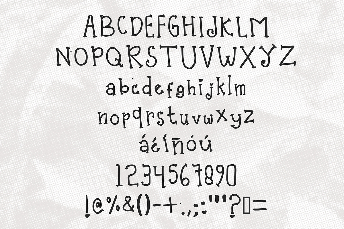 Kurussara Font Display & Childish preview 4