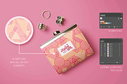 Retro Geo 03, a Pattern Graphic by Crystal Line (Thumbnail 4 of 7)