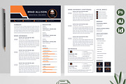 Best Selling Resume | CV Template, a Resume Template by Attractive Resume (Thumbnail 2 of 3)