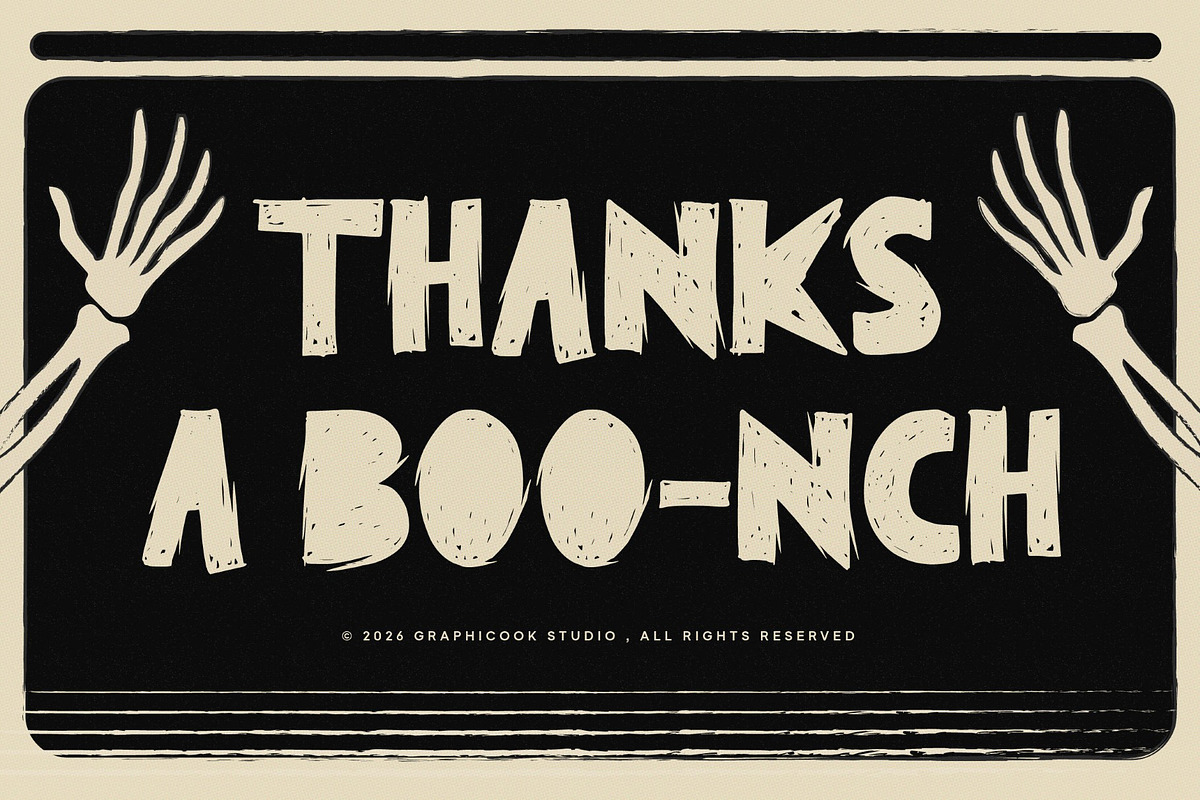 Skravia, a Handwritten Font by graphicook (Photo 10 of 10)