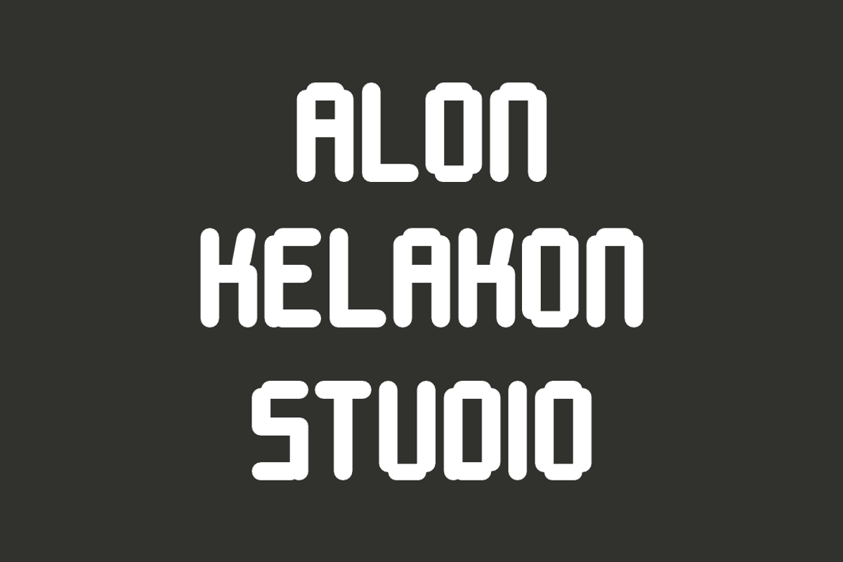 Danger Lines, a Sans Serif Font by alon kelakon (Photo 4 of 6)