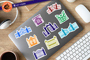 9 Creepy Gate Halloween StampBrushes, a Brush Add-On by vectstudio (Thumbnail 4 of 10)