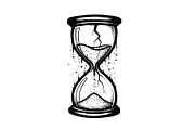 Vintage Hourglass Vector Bundle, an Illustration by Designs_River (Thumbnail 10 of 51)
