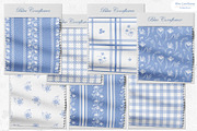 Blue Cornflower - Seamless Patterns, a Pattern Graphic by Milky April (Thumbnail 4 of 6)