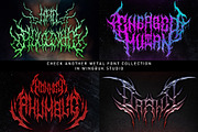 Drumonz | Metal Font, a Blackletter Font by WingBuk (Thumbnail 3 of 12)