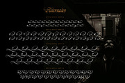 Grand Milky Typeface, a Blackletter Font by alit design (Thumbnail 9 of 20)