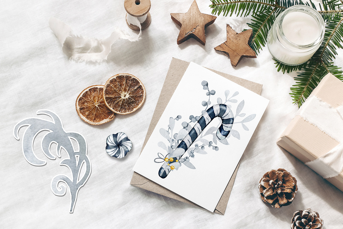 Christmas winter houses, city scene, an Illustration by Artmanata (Photo 15 of 17)