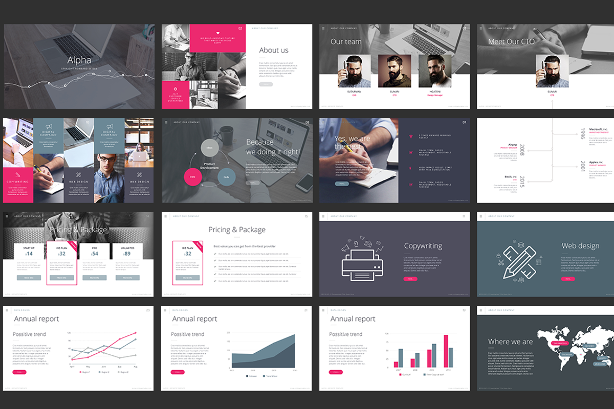 Alpha - Keynote Template, a Presentation Template by Slidehack (Photo 2 of 3)