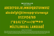 Westblue, a Sans Serif Font by Ditatype (Thumbnail 9 of 10)
