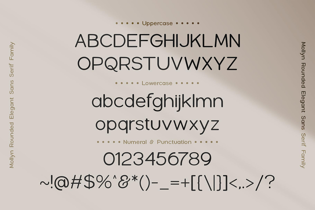 Mollyn Typeface, a Sans Serif Font by alit design (Photo 3 of 17)