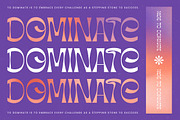 Blazing Hustle Groovy Display Font, a Serif Font by timelesstype.co (Thumbnail 4 of 20)