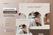 Fashion Promo Email Newsletter, a Templates & Theme by SquidPixey (Thumbnail 1 of 6)