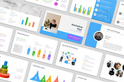 Marketing Plan PowerPoint Template, a Presentation Template by Design Vault (Thumbnail 1 of 11)