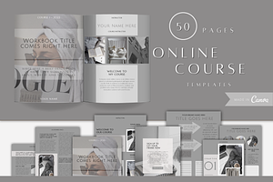 Aesthetic Ebook Template Kit Canva