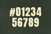 Handric - Bold & Rough Sans Serif, a Sans Serif Font by SHOOM HOUSE (Thumbnail 11 of 11)