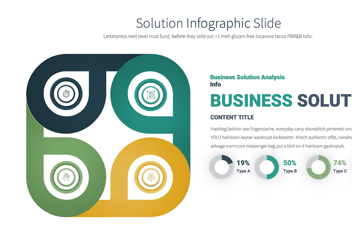 Solution PowerPoint Slides, a Presentation Template by Pulsecolor