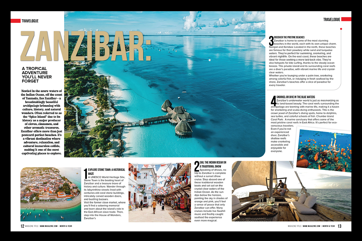 Magazine Template, a Magazine Template by Red Cactus Creative (Photo 8 of 20)